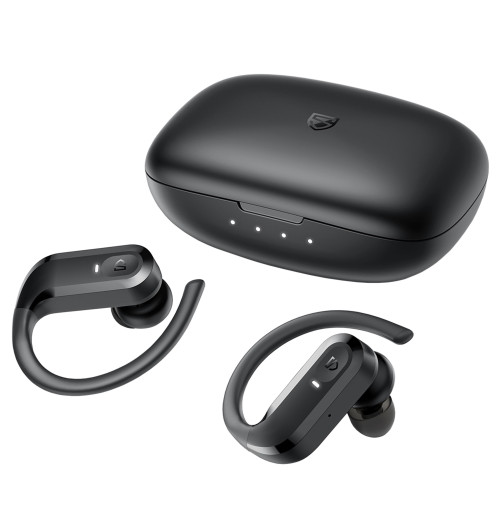 SOUNDPEATS S5 - Sportowe bezprzewodowe słuchawki dokanałowe Bluetooth 5.0 TWS IPX7