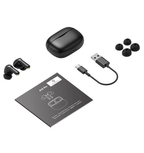 SOUNDPEATS Air3 Pro - Bezprzewodowe słuchawki dokanałowe Bluetooth 5.2 TWS