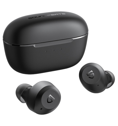 SOUNDPEATS T2 - Bezprzewodowe słuchawki dokanałowe Bluetooth 5.1 TWS z Hybrid ANC
