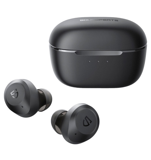 SOUNDPEATS T2 - Bezprzewodowe słuchawki dokanałowe Bluetooth 5.1 TWS z Hybrid ANC