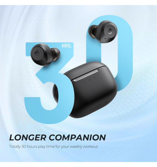 SOUNDPEATS T2 - Bezprzewodowe słuchawki dokanałowe Bluetooth 5.1 TWS z Hybrid ANC