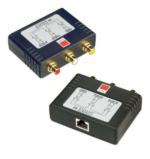 Extender (przedłużacz) Composite - Audio Lindy 32535