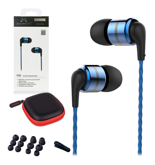 SoundMagic E80 - Słuchawki dokanałowe