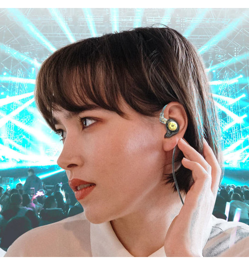 KZ EDX Pro - Słuchawki dokanałowe Hi-Fi / monitory douszne