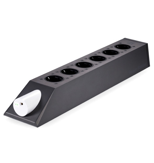 iFi Audio PowerStation - Audiofilska listwa zasilająca z filtrem ANC - 6 gniazd