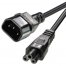 Lindy 3034x - Kabel przedłużacz zasilający IEC C14 do IEC C5