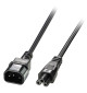 Lindy 3034x - Kabel przedłużacz zasilający IEC C14 do IEC C5