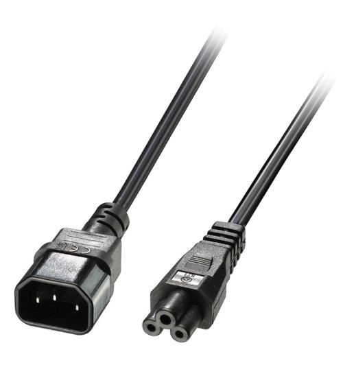 Lindy 3034x - Kabel przedłużacz zasilający IEC C14 do IEC C5