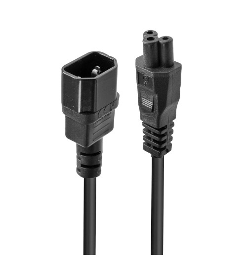 Lindy 3034x - Kabel przedłużacz zasilający IEC C14 do IEC C5