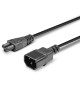 Lindy 3034x - Kabel przedłużacz zasilający IEC C14 do IEC C5