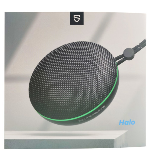 SOUNDPEATS Halo - Przenośny głośnik bezprzewodowy Bluetooth 5.0, 360 Surround, RGB Light, IPX5