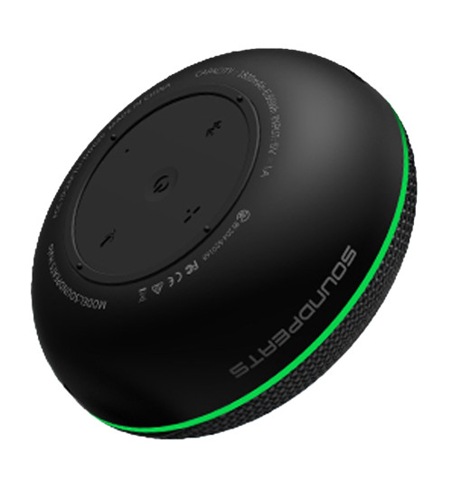 SOUNDPEATS Halo - Przenośny głośnik bezprzewodowy Bluetooth 5.0, 360 Surround, RGB Light, IPX5