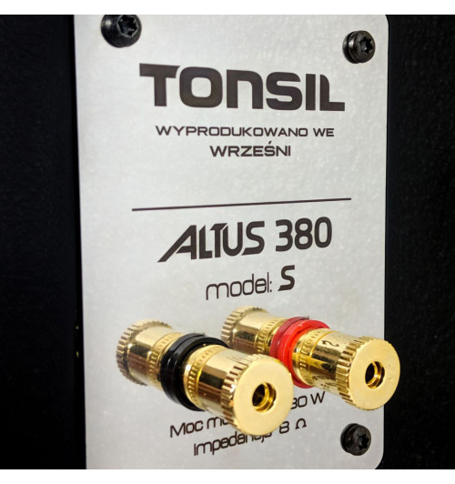 Tonsil Altus 380 S - Kolumny głośnikowe podłogowe (para)