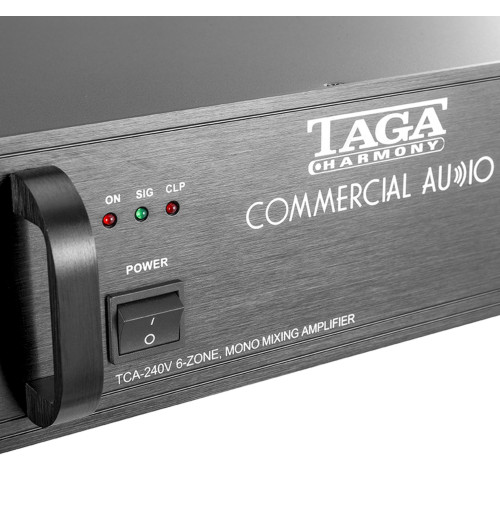 Taga Harmony TCA-240V - 6-strefowy wzmacniacz miksujący 100V