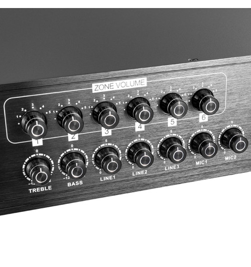 Taga Harmony TCA-240V - 6-strefowy wzmacniacz miksujący 100V