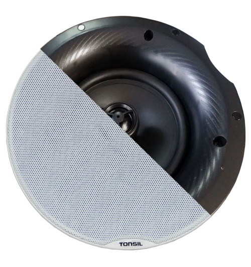 Tonsil WS-35 + 2 x ZGSU 205 S 2-dr - Zestaw: Odtwarzacz ścienny 2 x 20W, Bluetooth, microSD, FM, AUX + 2 głośniki sufitowe