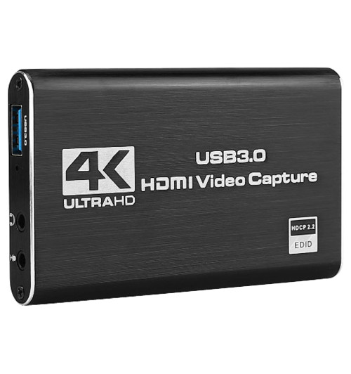 WireWay WW411020 - HDMI Video Capture Grabber 4K Ultra HD USB 3.0
