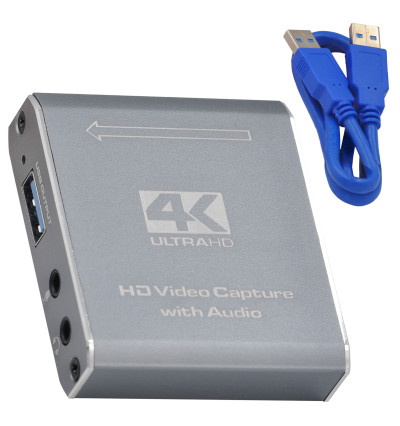 HDMI HD Video Capture Grabber 4K USB 3.0 - WireWay WW411021