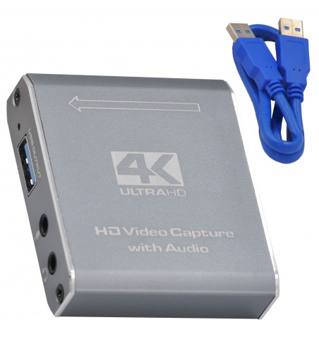 WireWay WW411021 - HDMI HD Video Capture Grabber 4K USB 3.0