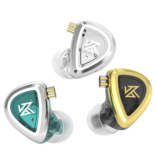 KZ EDA - Zestaw 3 par słuchawek dokanałowych IEM