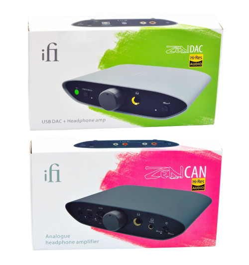 iFi Audio ZEN Air CAN + ZEN Air DAC - Zestaw: Analogowy wzmacniacz słuchawkowy i przetwornik DAC + GRATIS kabel QED QE5026
