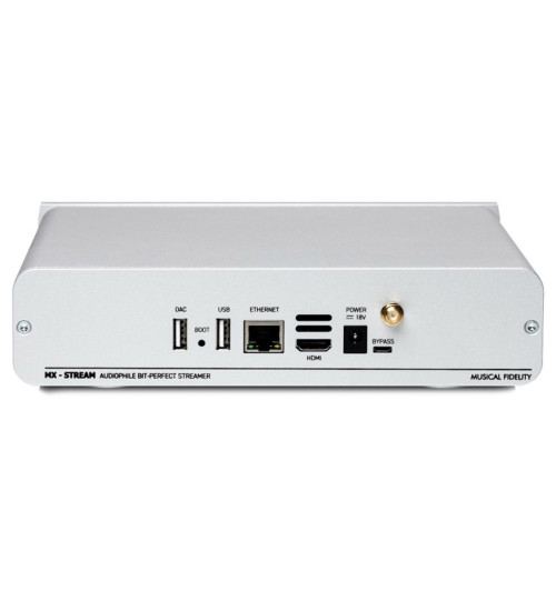 Musical Fidelity MX-Stream - Odtwarzacz strumieniowy streamer Bluetooth, Wi-Fi, Ethernet