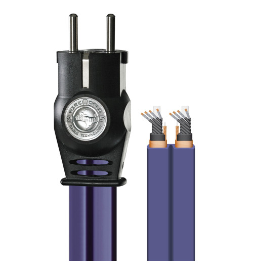 WireWorld Aurora 7 Power Conditioning Cord AUP - Przewód zasilający / sieciowy IEC - Schuko