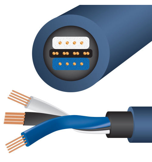 WireWorld Oasis 8 Interconnect Pair OAI - Kabel interkonekt audio 2 RCA - 2 RCA (Cinch)