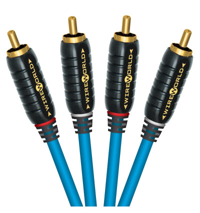 WireWorld Stream 8 Interconnect Cable STI - Kabel interkonekt audio 2 RCA - 2 RCA (Cinch)