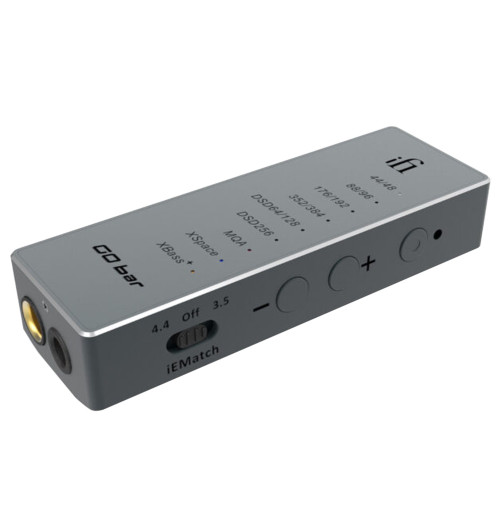 iFi Audio GO bar - Przenośny wzmacniacz słuchawkowy z USB-C DAC