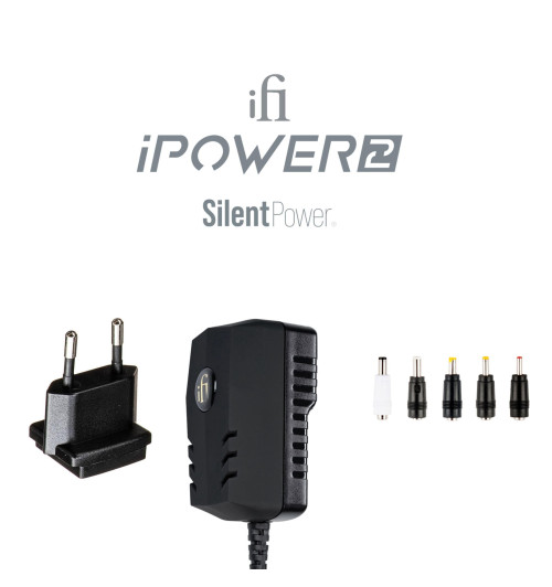 iFi Audio SilentPower iPower2 15V / 1.2 A – Impulsowy zasilacz z aktywną redukcją szumów