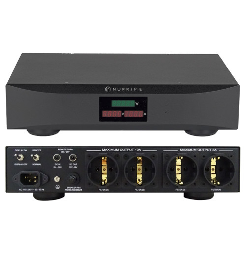 NuPrime Pure AC-4 - Kondycjoner sieciowy 4 gniazda Furutech FPX