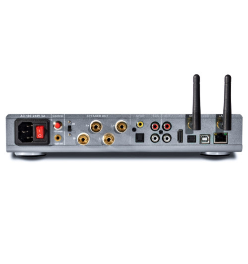 NuPrime Omnia A300 - Wzmacniacz zintegrowany 2x200W z odtwarzaczem strumieniowym, Wi-Fi, Bluetooth z aptX HD