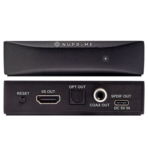 NuPrime Omnia Stream Mini - Transport odtwarzacz strumieniowy streamer Wi-Fi, Bluetooth, DLNA, AirPlay 2