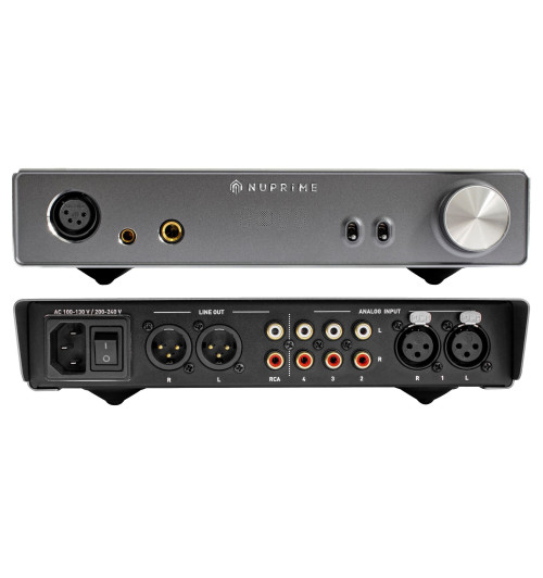 NuPrime AMG HPA - Przedwzmacniacz stereo / zbalansowany wzmacniacz słuchawkowy