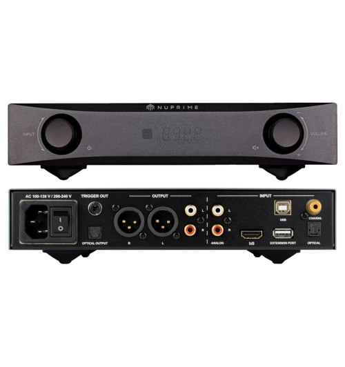 NuPrime DAC-9SE - Referencyjny przetwornik cyfrowo-analogowy DAC z przedwzmacniaczem stereo