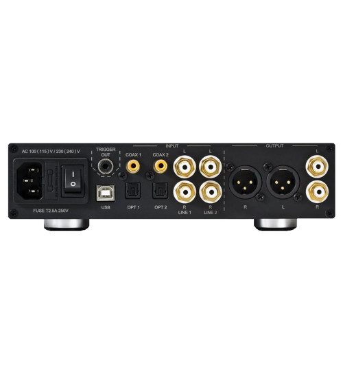 NuPrime DAC-10H - Wzmacniacz słuchawkowy ze zbalansowanym przetwornikiem cyfrowo-analogowym DAC