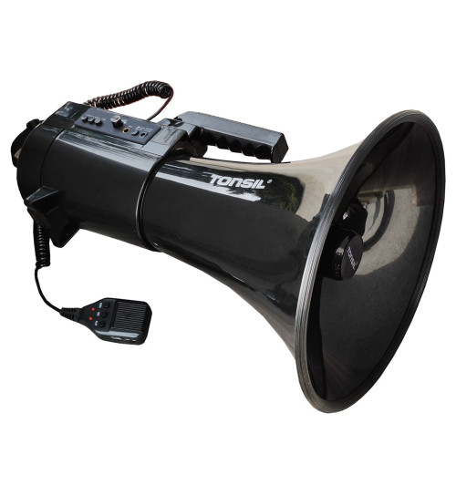 Tonsil TE 35/20 Nagrywanie, MP3, USB - Megafon bezprzewodowy - Czarny