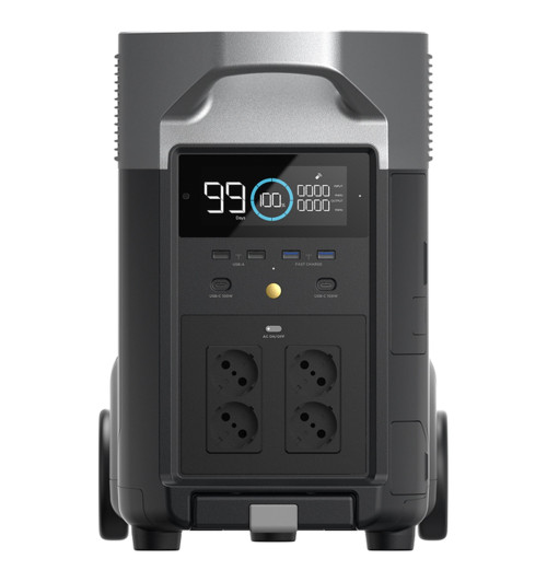 EcoFlow Delta Pro - Przenośna stacja zasilania 3600Wh