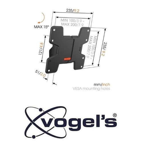 Uchwyt obrotowy do telewizorów LCD Vogels W50610