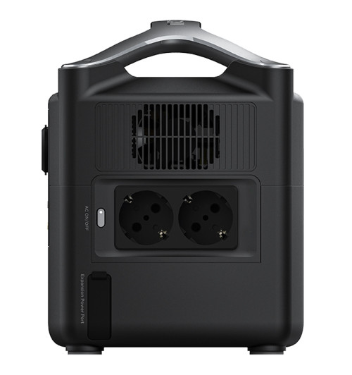 EcoFlow River Pro - Zestaw: przenośna stacja zasilania 720Wh + panel fotowoltaiczny 110W