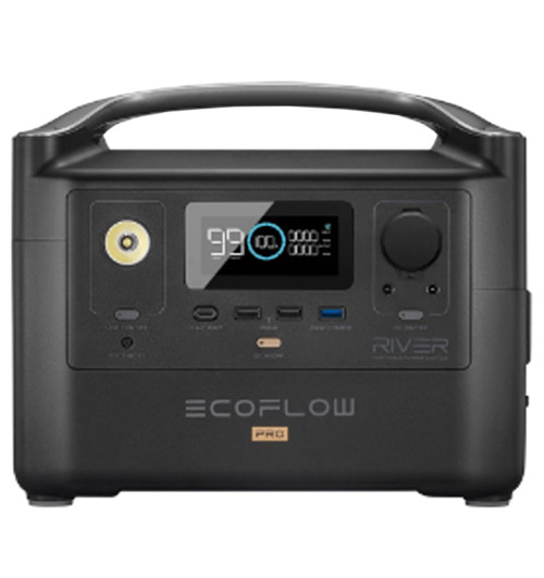 EcoFlow River Pro - Zestaw: przenośna stacja zasilania 720Wh + panel fotowoltaiczny 110W