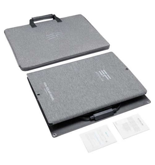 EcoFlow River Pro - Zestaw: przenośna stacja zasilania 720Wh + panel fotowoltaiczny 110W