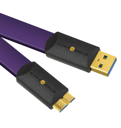 WireWorld Ultraviolet 8 U3AM - Kabel USB 3.0 A do Micro B - 0.6m