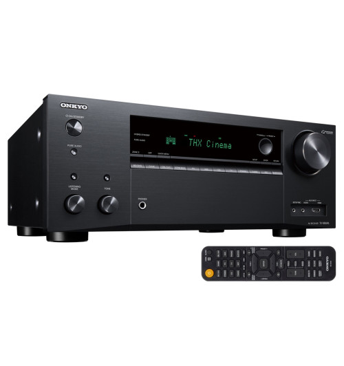 Onkyo TX-NR696 - Amplituner kina domowego 7.2 z Bluetooth AirPlay Chromecast FM/AM
