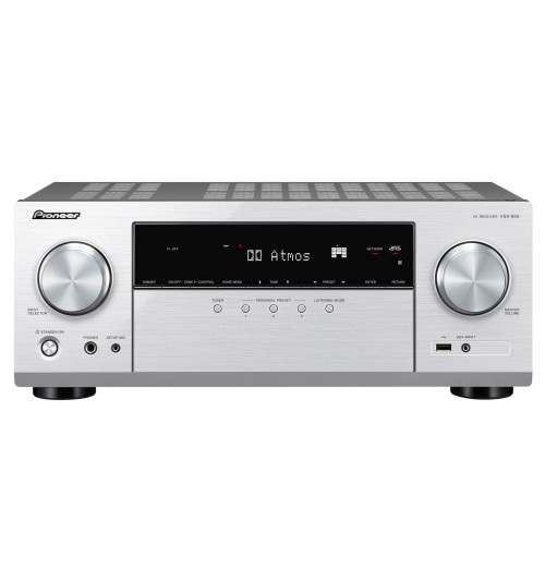 Pioneer VSX-935 – Amplituner kina domowego 7.2 z Bluetooth, Wi-Fi, radiem FM/AM/DAB+