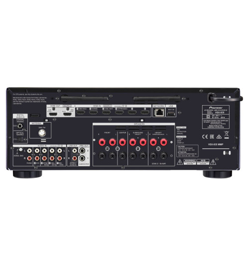 Pioneer VSX-935 – Amplituner kina domowego 7.2 z Bluetooth, Wi-Fi, radiem FM/AM/DAB+