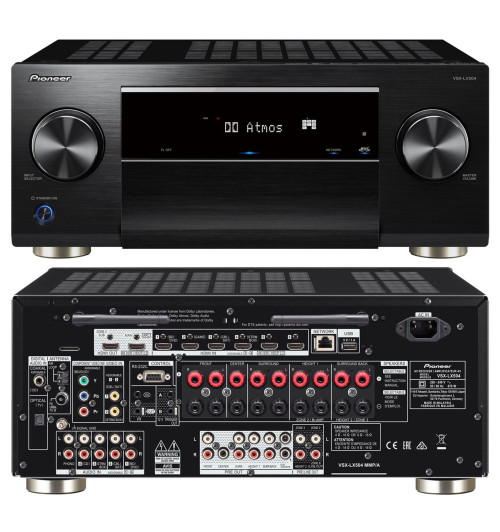 Pioneer VSX-LX504 – Amplituner kina domowego 9.2 z Bluetooth, Wi-Fi i radiem FM/AM