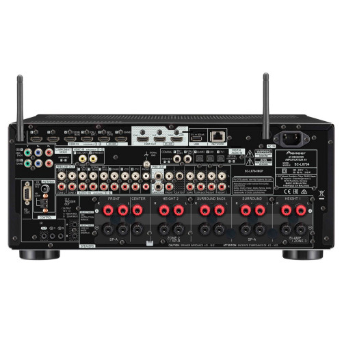Pioneer SC-LX704 – Amplituner kina domowego 9.2 z Bluetooth, Wi-Fi i radiem FM/AM