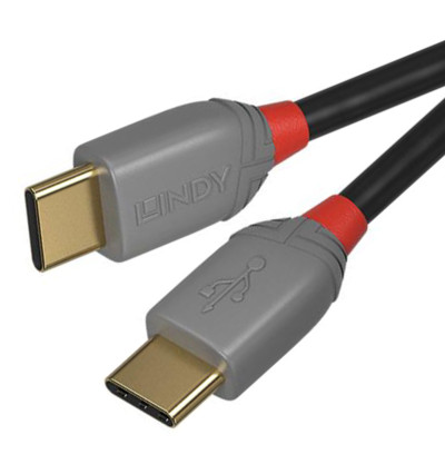 Lindy 36870 Anthra Line - Kabel USB 2.0 typu C - 0,5m